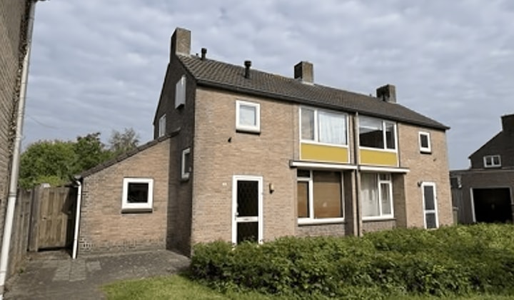 Eengezinswoning met tuin en 2 slaapkamers
