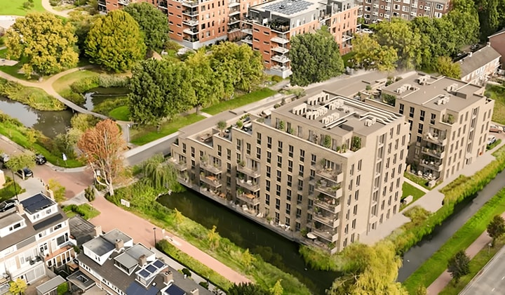 Appartement met tuin en gemeubileerd