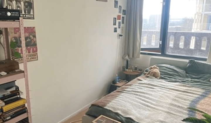 Onzelfstandige studentenkamer met gedeelde voorzieningen