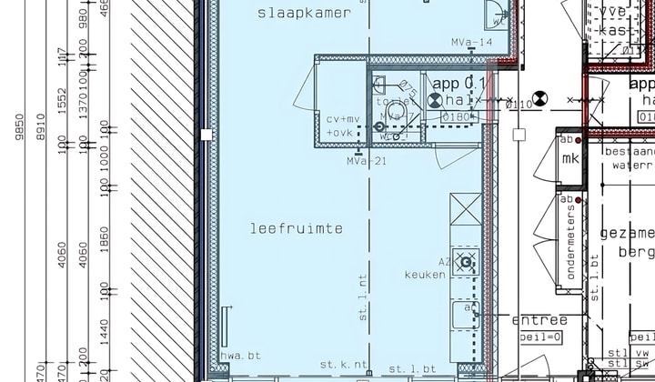Kamer | 91m² | €1175,-