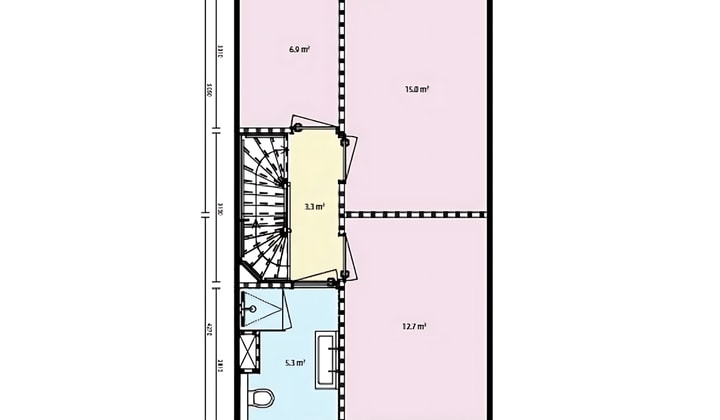 Eengezinswoning met tuin en 4 slaapkamers