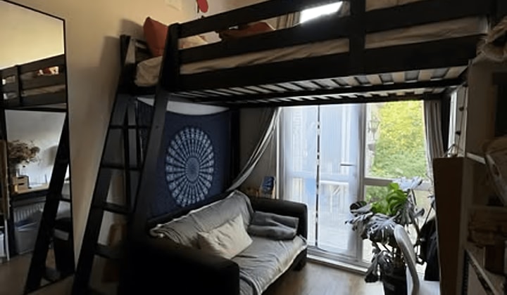 Kamer met gedeelde tuin en gedeelde voorzieningen