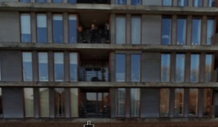Bovenwoning met 2 slaapkamers en open keuken