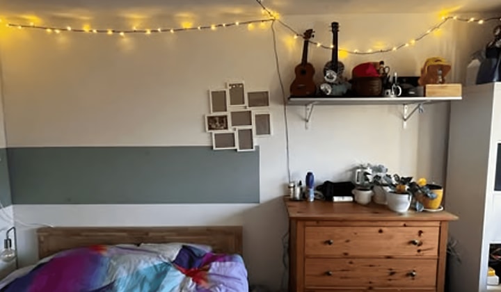 Kamer met tuin, ongemeubileerd, werkend persoon gezocht