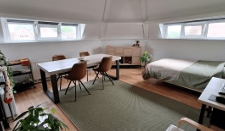 Studentenkamer met wasmachine en all-in prijs