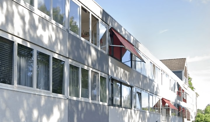 Studentenkamer met gedeelde tuin en gestoffeerd