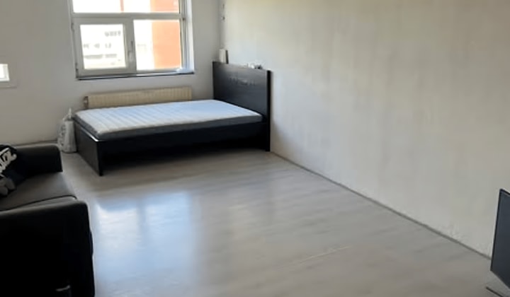 Gemeubileerde studio met privébadkamer en gedeelde keuken
