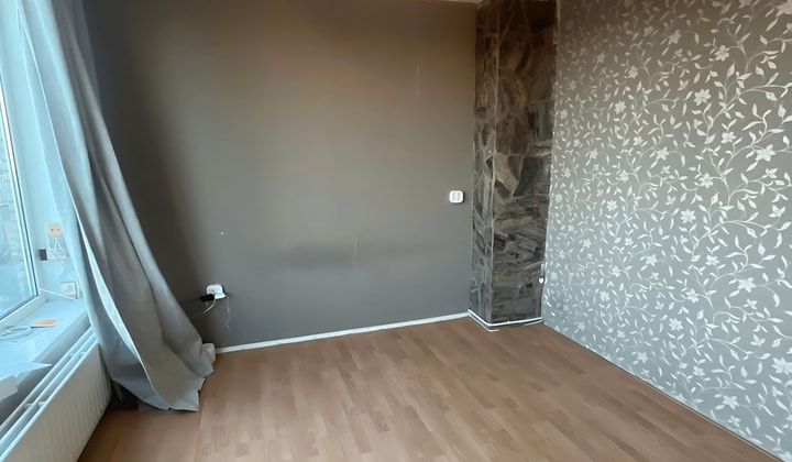 Gestoffeerde studio met 1 slaapkamer