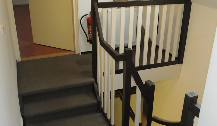 Gestoffeerd appartement in monumentaal pand