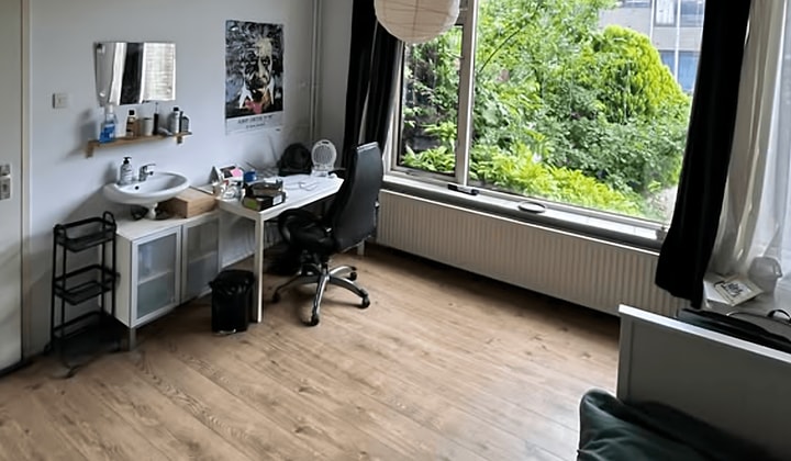 Studentenkamer met tuin en gemeubileerd inclusief wasmachine