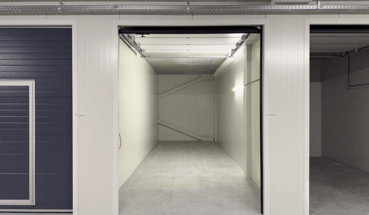 Garagebox 27 m² met eigen postadres en 24/7 toegang