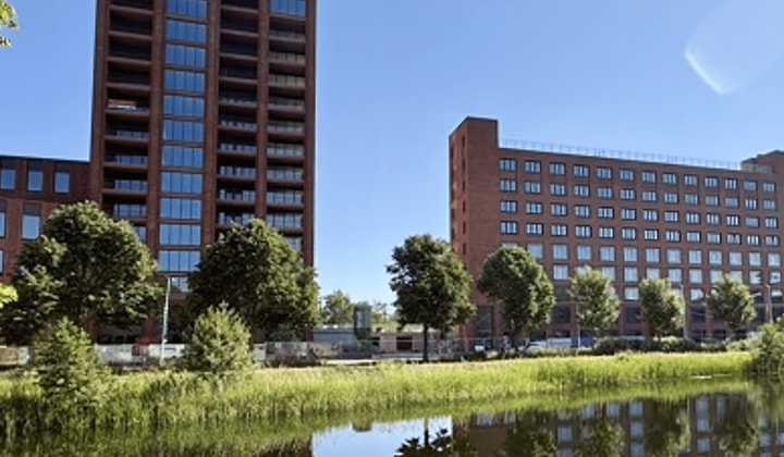 Appartement met 1 slaapkamer en wasmachine aansluitingen