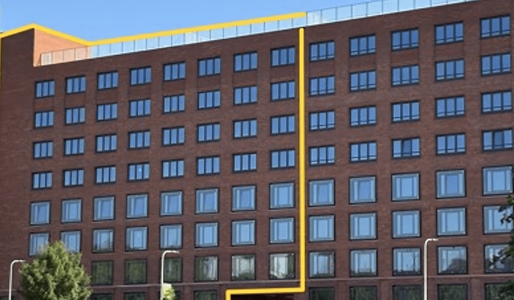 Tweekamerappartement met lift en parkeerplaats