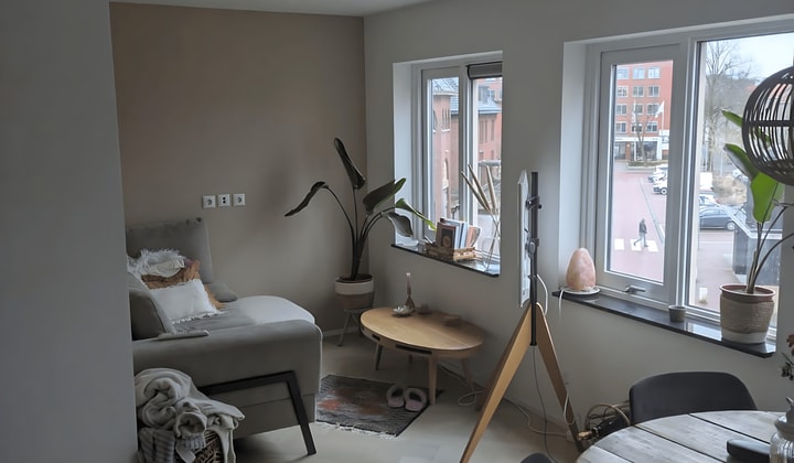 Gestoffeerd appartement met 2 slaapkamers