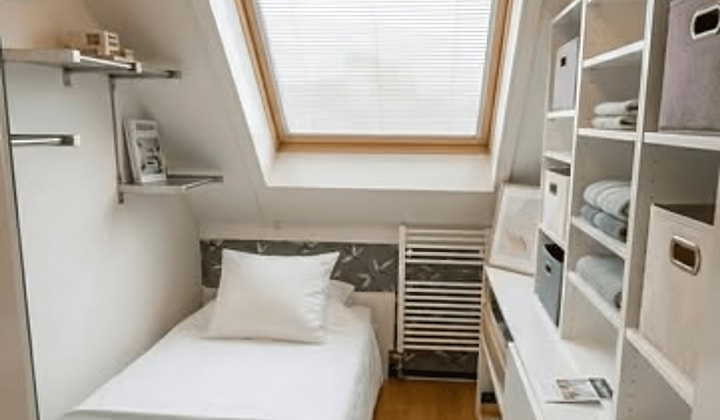Kamer met strikte regels voor niet-rokers en werkenden