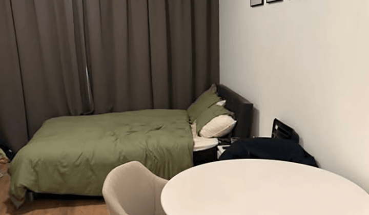 Gemeubileerde Studio met eigen voorzieningen inclusief prijzen