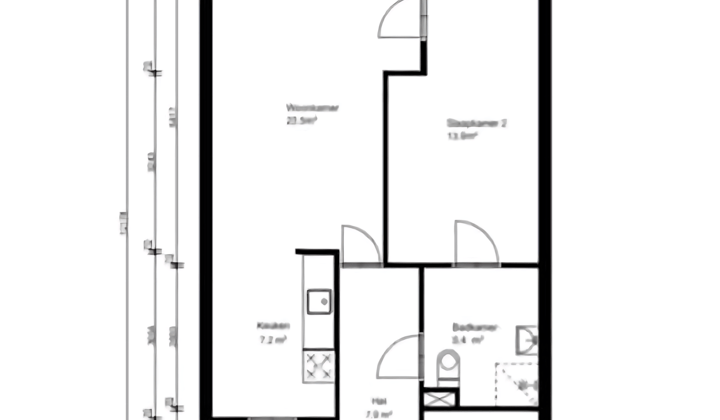 Seniorenwoning · €713,-