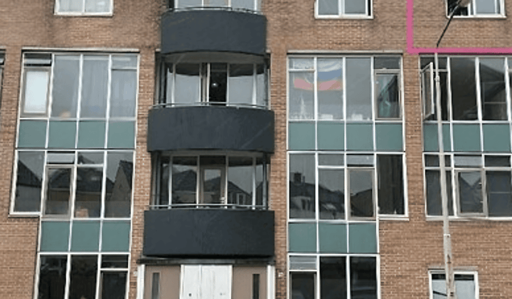 Studentenkamer met balkon en berging