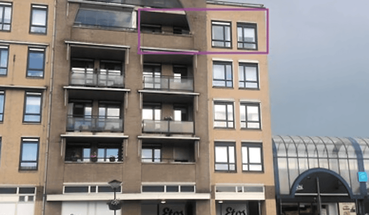 Appartement met 2 slaapkamers en inpandige berging
