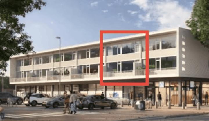 Studentenkamer 9m² met gedeelde woonkamer