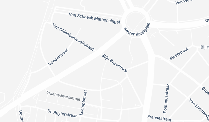 Studentenkamer met balkon en gedeelde tuin
