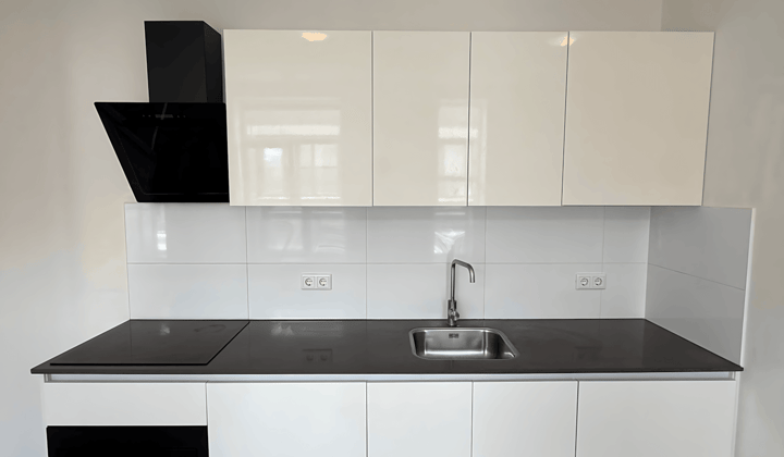 Gemeubileerd appartement met 1 slaapkamer en moderne keuken