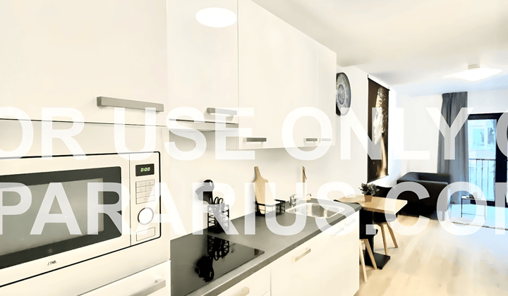 Gemeubileerde studio met 1 slaapkamer
