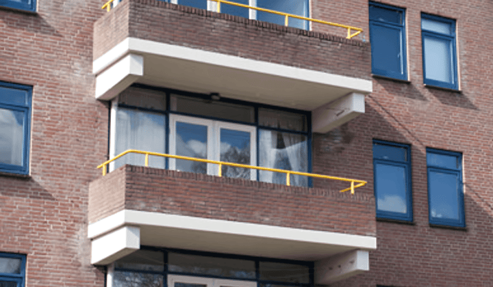 Kamer 17 m² met tuin en balkon