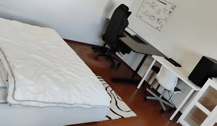 Appartement met 2 slaapkamers en gemeubileerd interieur