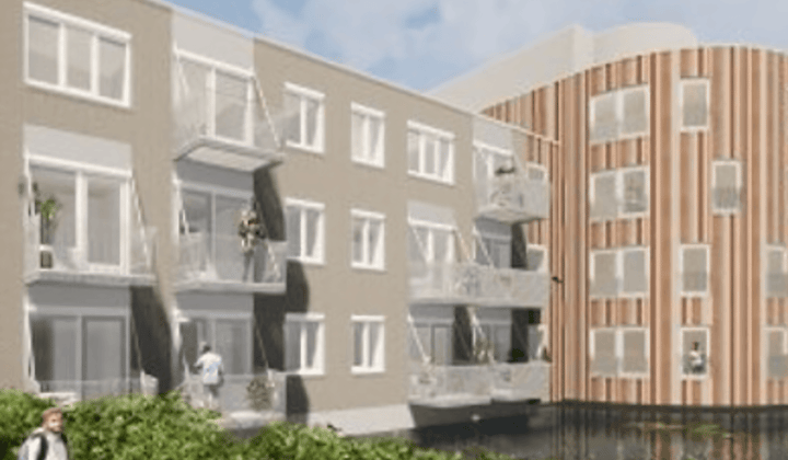 Studio zonder slaapkamer met lift en loting