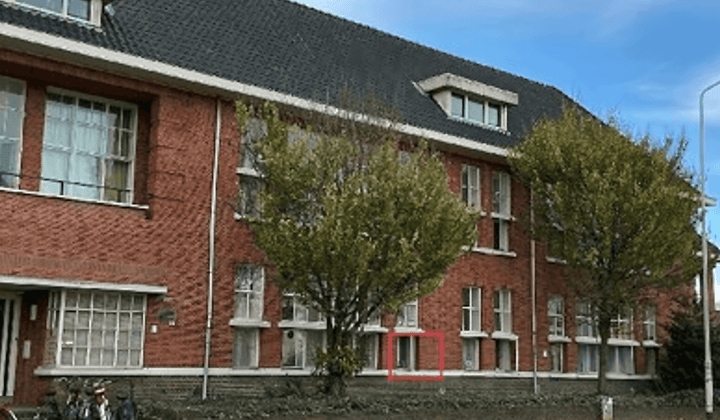 Studentenkamer met tuin