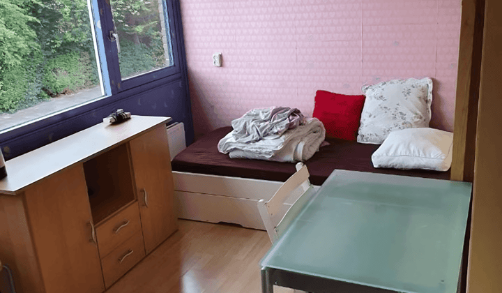 Gemeubileerde kamer met wasmachine en inschrijving mogelijk