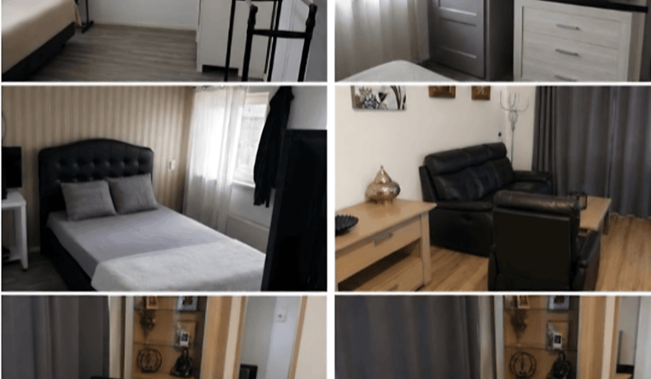 Gemeubileerde kamer met privé toilet en internet