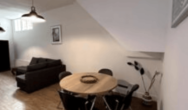 Appartement met tuin in het centrum