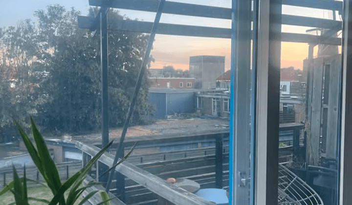 Gemeubileerde kamer met tuin en wasmachine