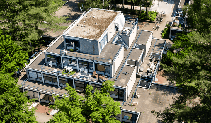 Appartement met tuin en inclusief internet