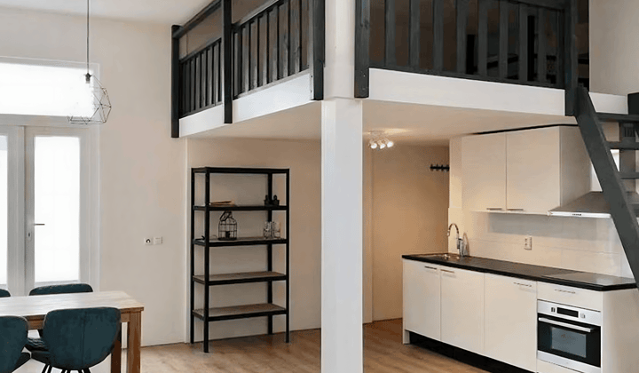 Appartement met 1 slaapkamer en gemeubileerd