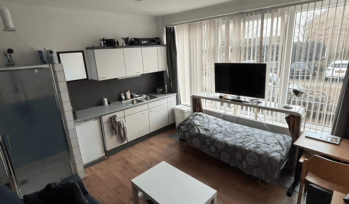 Gemeubileerde studio met wifi en all-in prijs