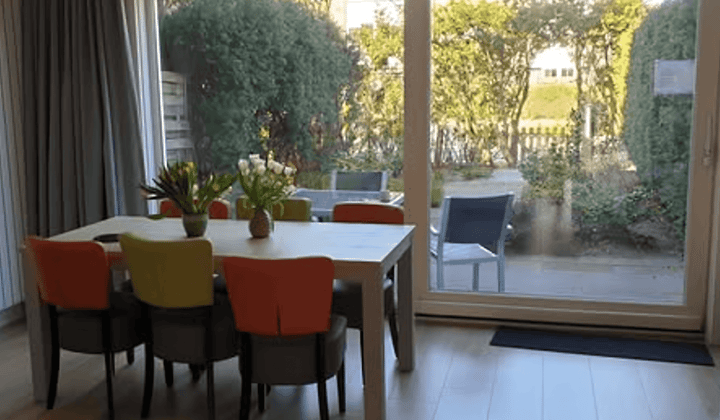 Studentenkamer met tuin en gemeubileerd