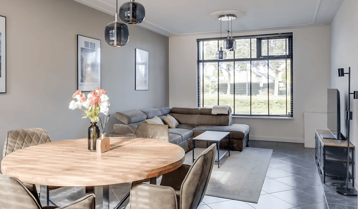 Gemeubileerd appartement met tuin en inschrijving mogelijk