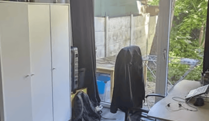 Tijdelijke Kamer met Tuin en Deeloptie