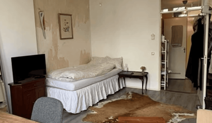 Studentenkamer met balkon in gedeelde woning