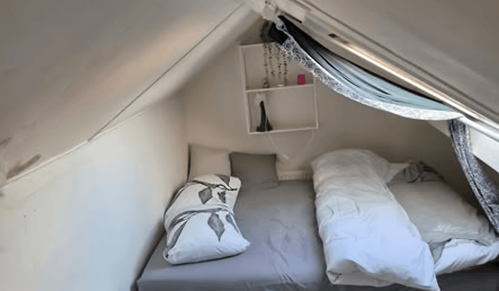 Kamer 12 m² inclusief gas/water/licht