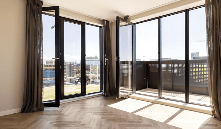 Gemeubileerd appartement met balkon en tuin