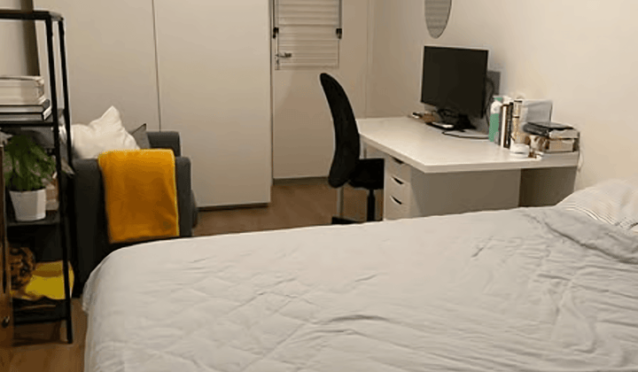Gemeubileerde Kamer met Wasmachine en Inclusief Prijs