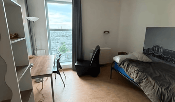 Gemeubileerde tijdelijke kamer