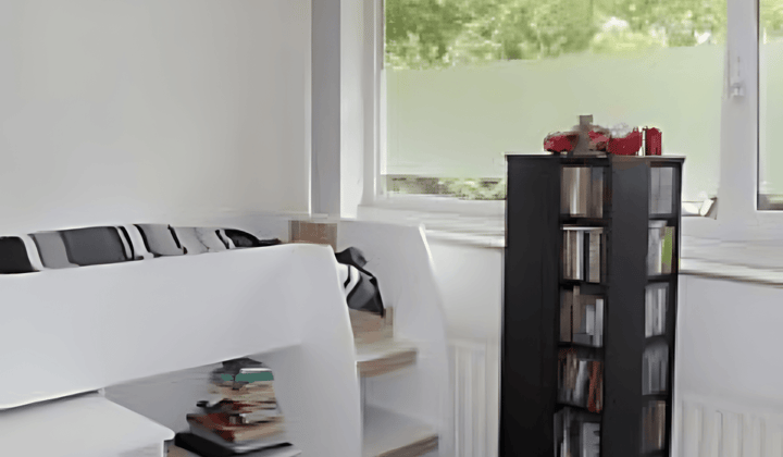 4-kamer appartement met balkon en gestoffeerd