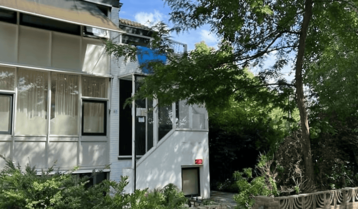Studentenkamer met gedeelde tuin