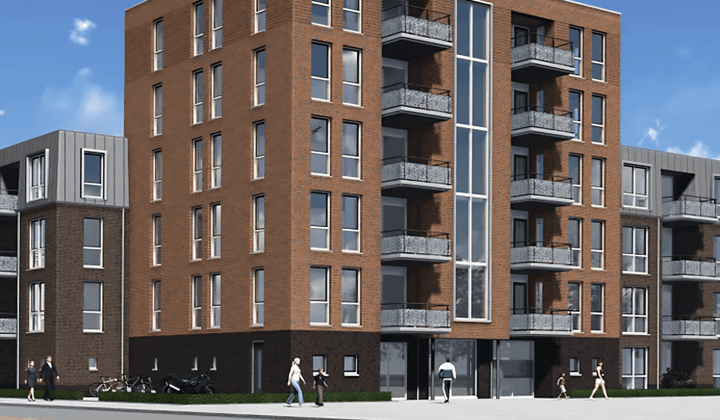 Appartement met 2 slaapkamers en 83 m²