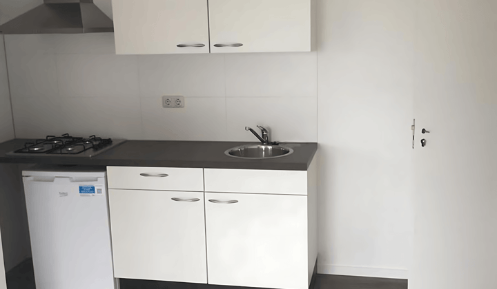Gestoffeerde studio met eigen keuken en internet